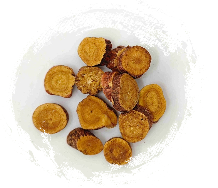 Racine de réglisse préparée (Zhigancao)